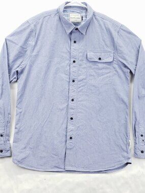 Scotch & Soda Shirt Mens XL Blue Favourite Off Piste Long Sleeve Classic *spot